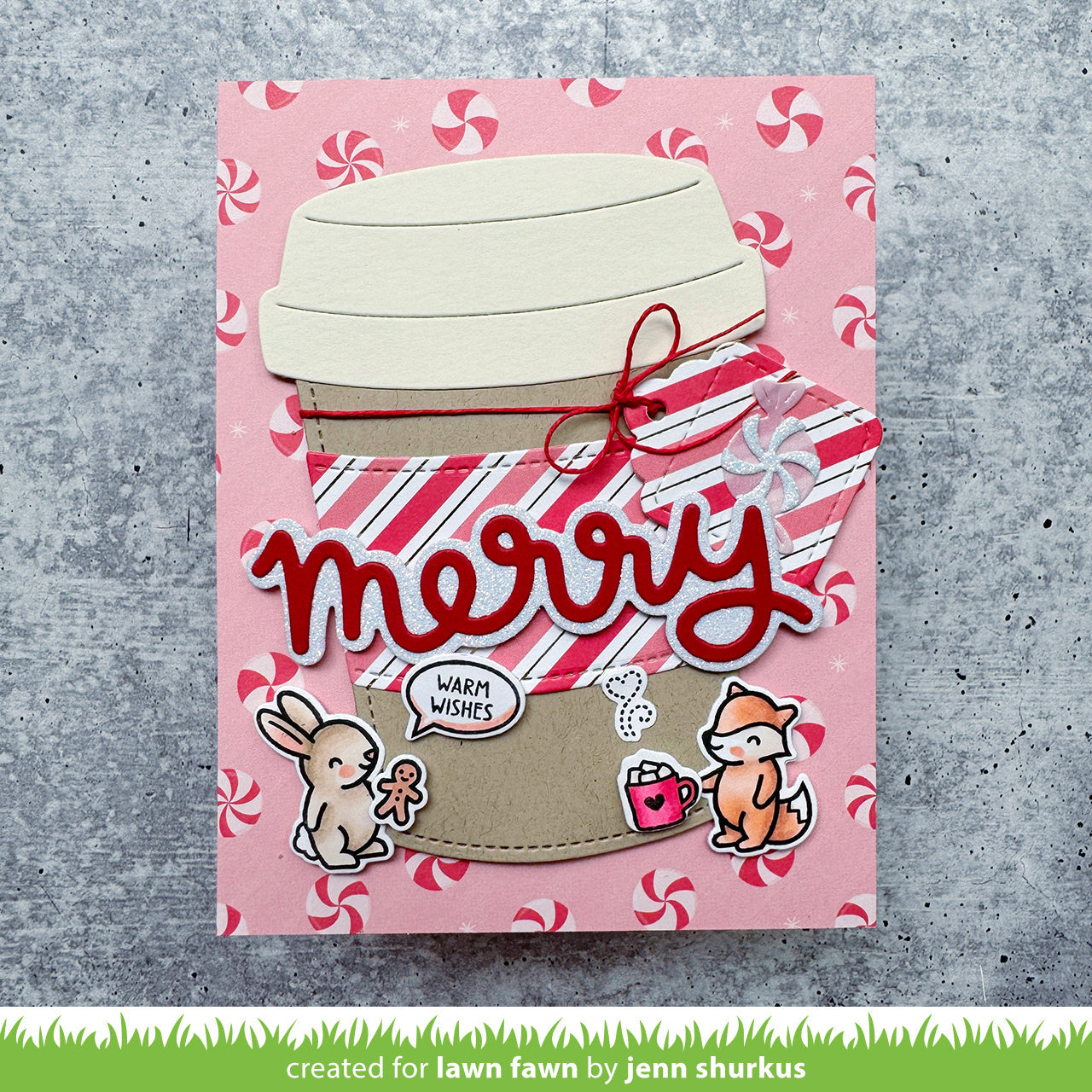 Lawn Fawn - Candy Cane Lane - Collection Pack 12x12"