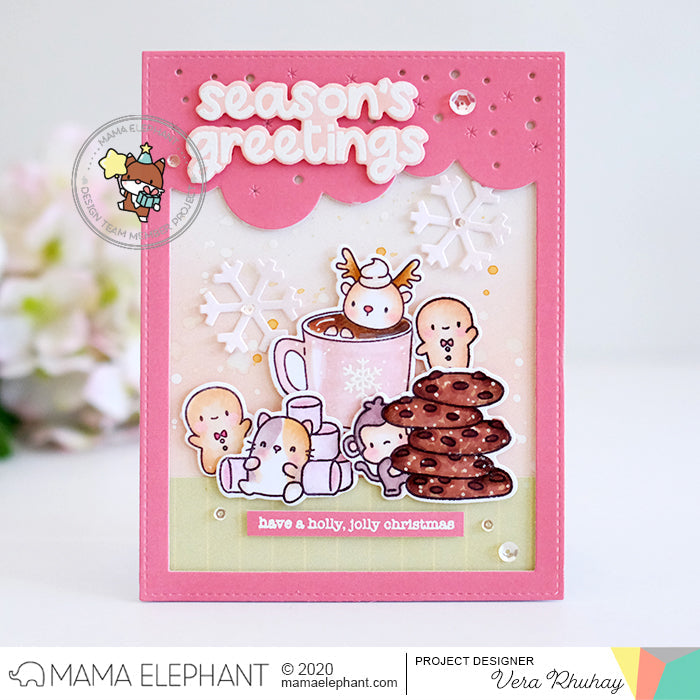 Mama Elephant - Mega Snowflake Cover - Creative Cuts