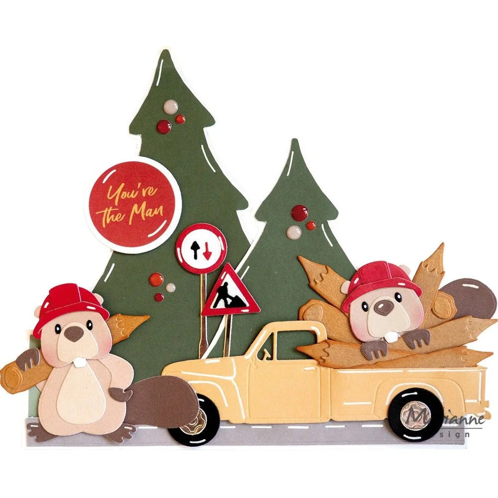 Marianne Design - Collectables Eline's Animals Beaver