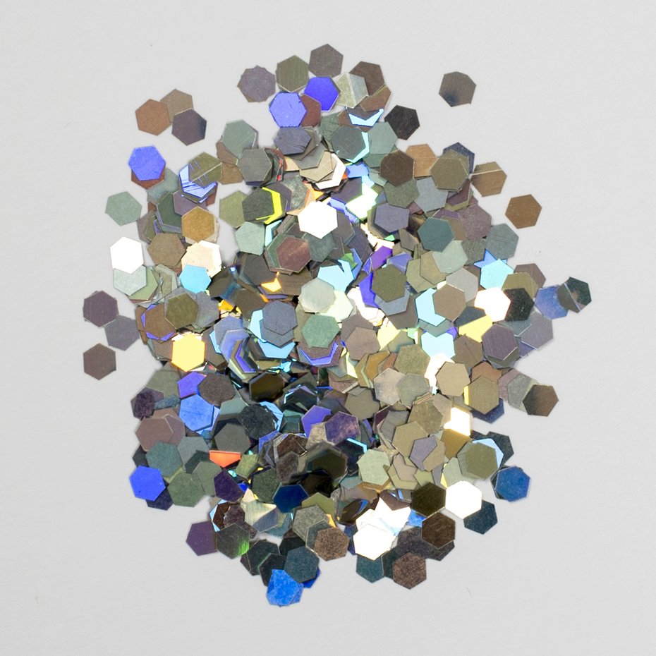 Cosmic Shimmer - Glitter Jewels Holographic Hexagons