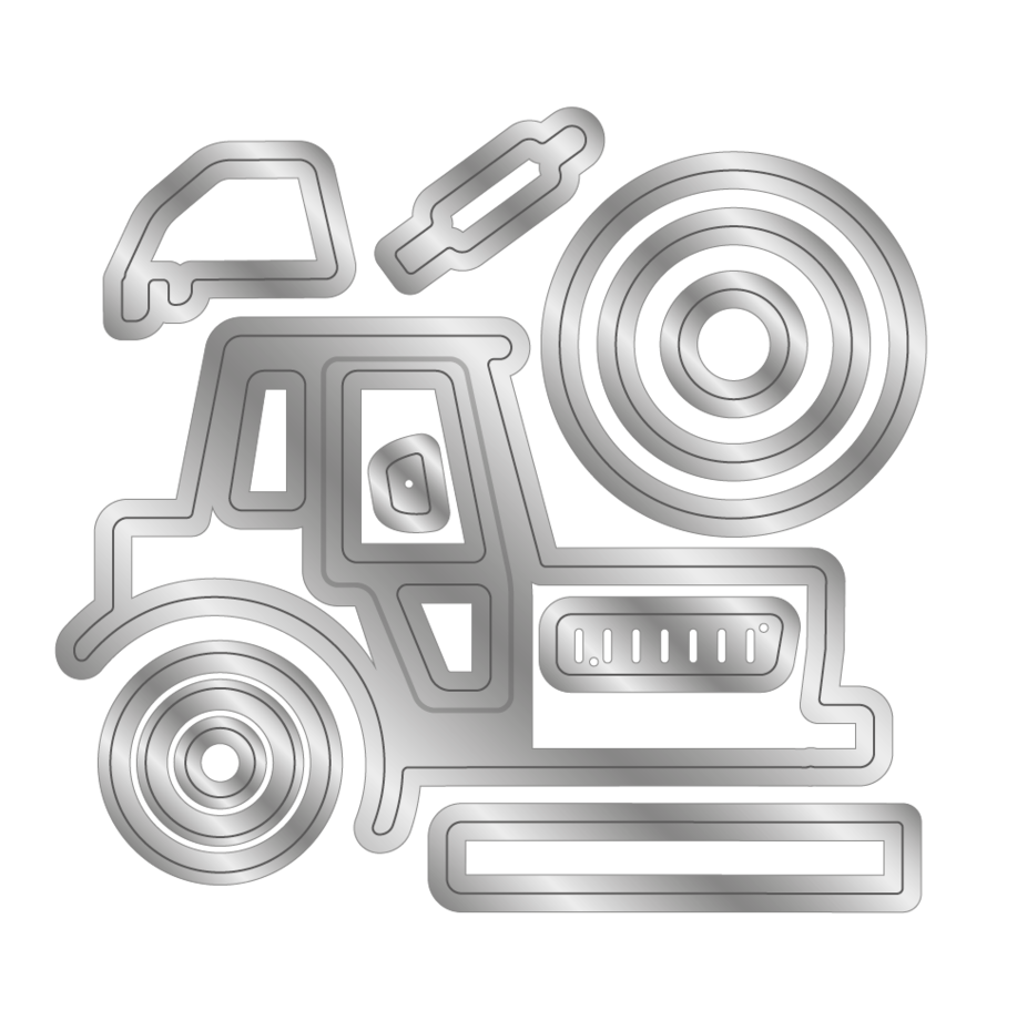 Crafter's Companion - Little Adventurer Metal Die Set Digger Fun