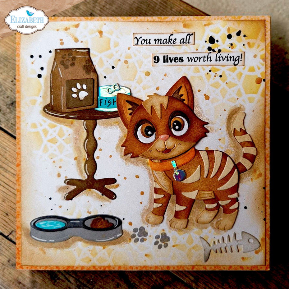 Elizabeth Craft Designs - Meet the Cats Die Cats