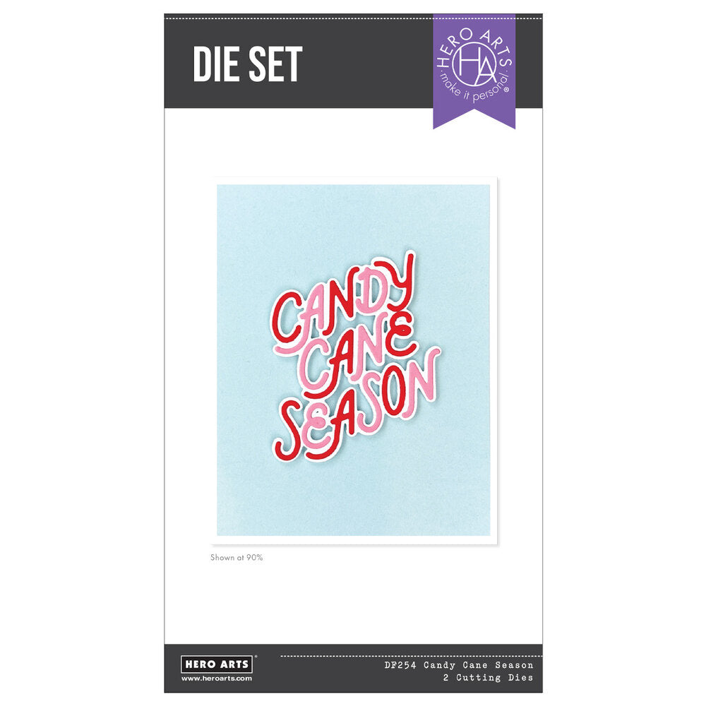 Hero Arts - Candy Cane Season Candy Cane Season Die Set