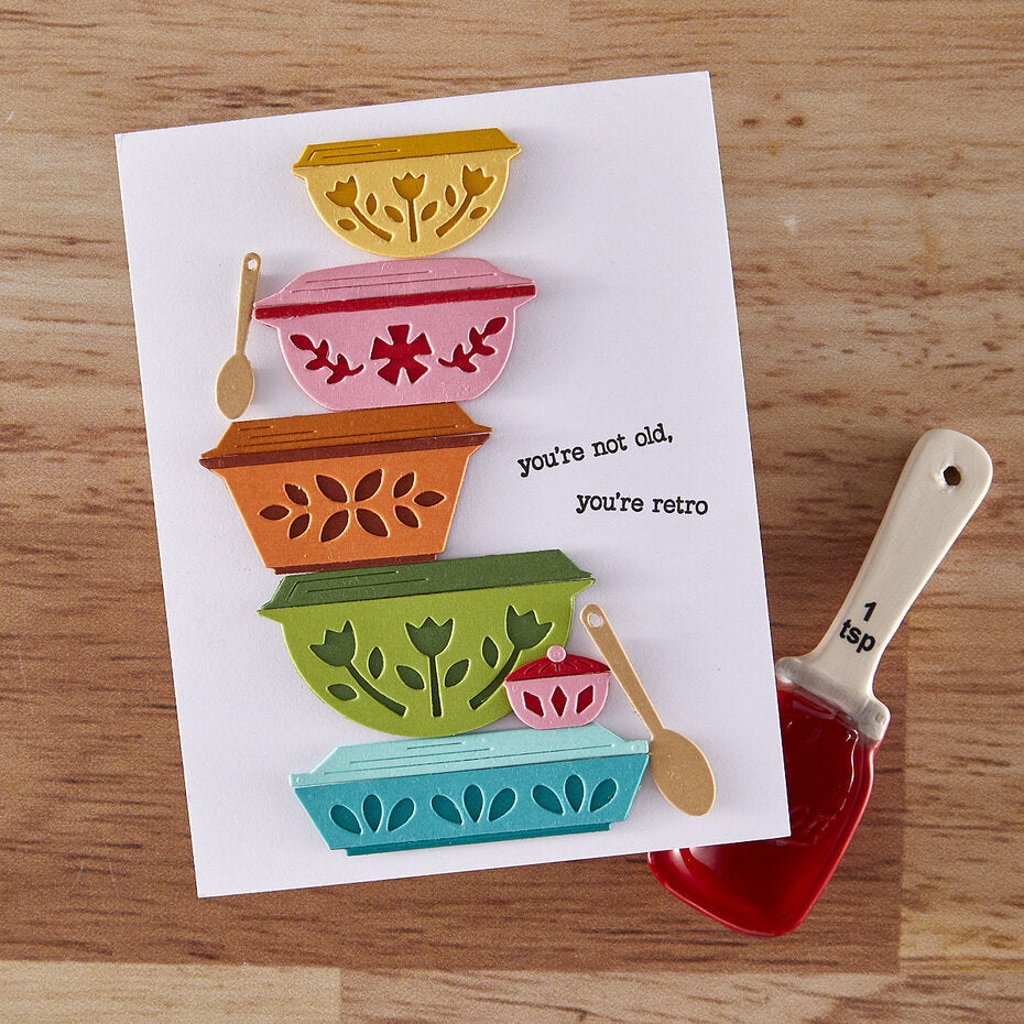 Hero Arts - Retro Kitchen Die Set Classic Casserole