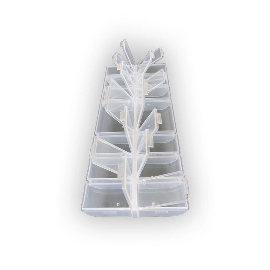 Hobbygros Storage - Plastic Storage Box w/ 14 Compartments