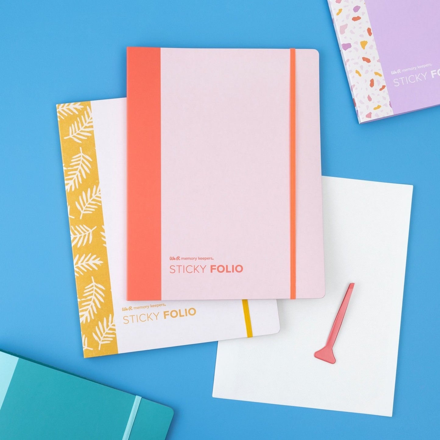We R makers - Sticky Folio Yellow (5pcs)
