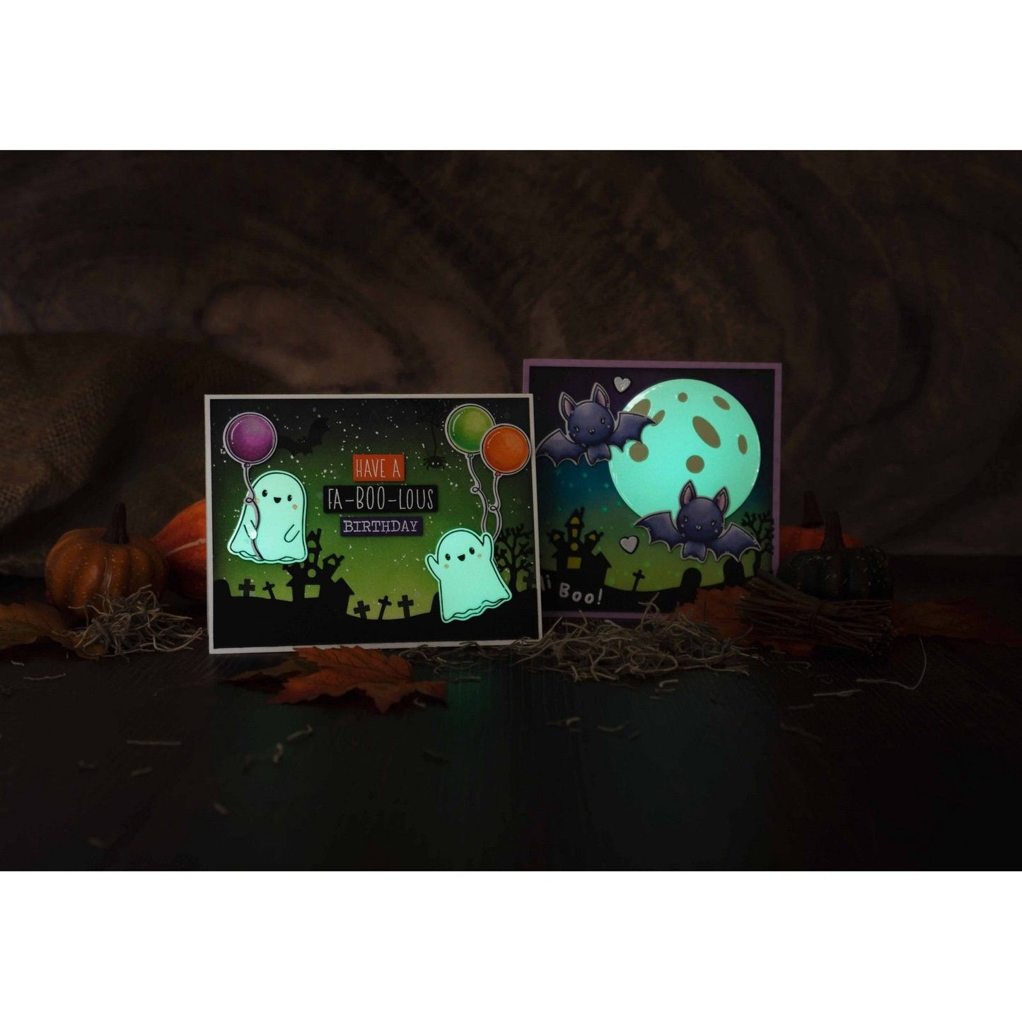 Studio Light - Essentials Adhesive Glow in the Dark Foil A5 (5pcs)