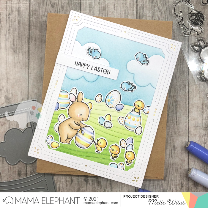 Mama Elephant - Rolling Waves Cover - Creative Cuts
