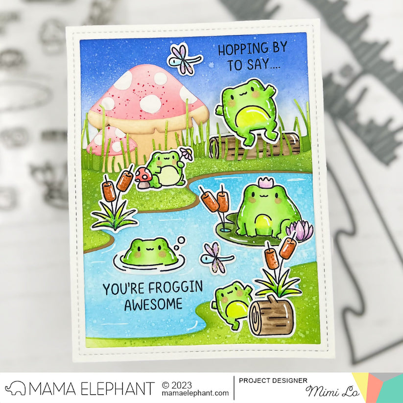 SET DEAL: Mama Elephant - Hello Froggy
