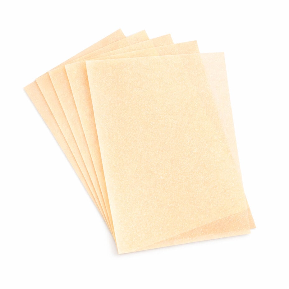Paper Favourites - Heavyweight Vellum Pastel Gold 220g (5pcs)
