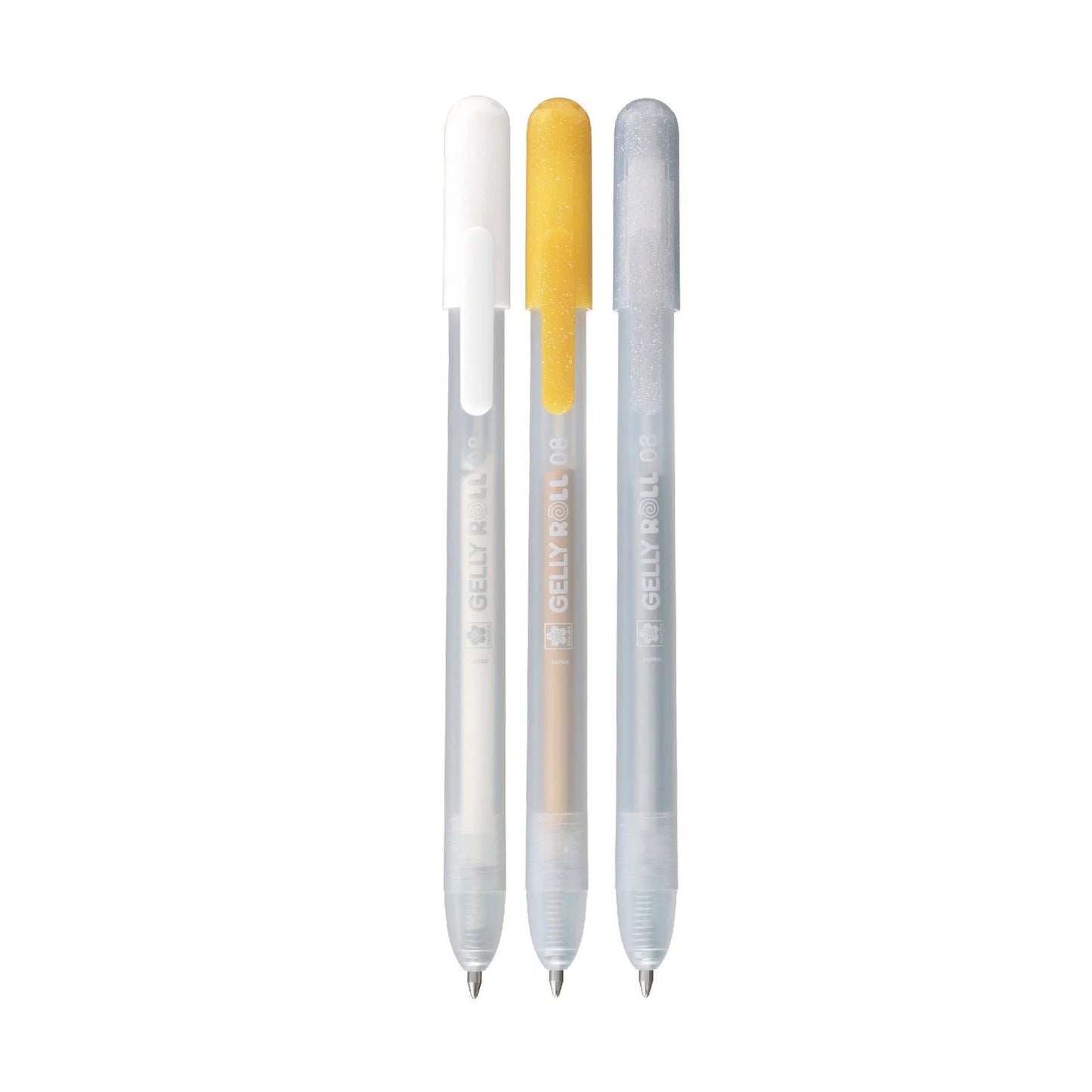 Sakura - Gelly Roll Retractable Special Mix Set Silver Gold White (3pcs)