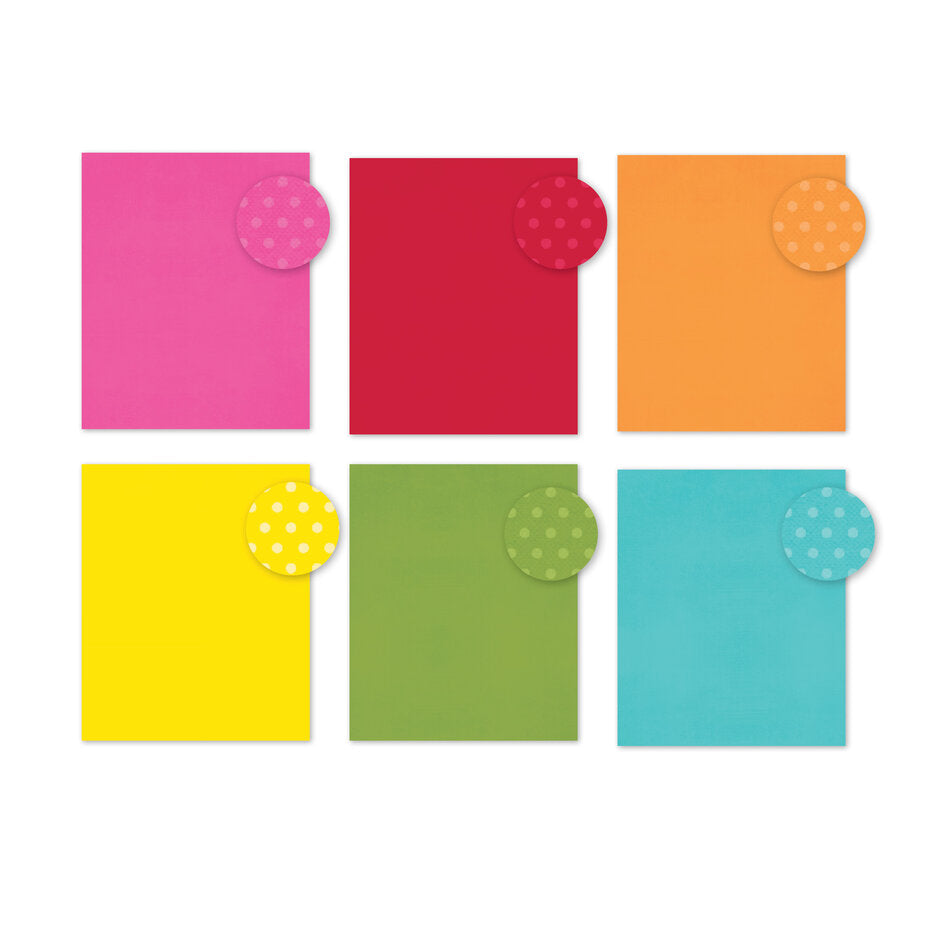 Simple Stories - Color Vibe Brights Paper Pad 6x8"