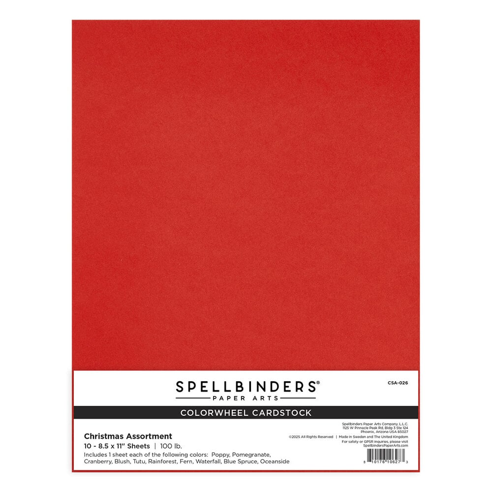 Spellbinders - Christmas Assortment Cardstock