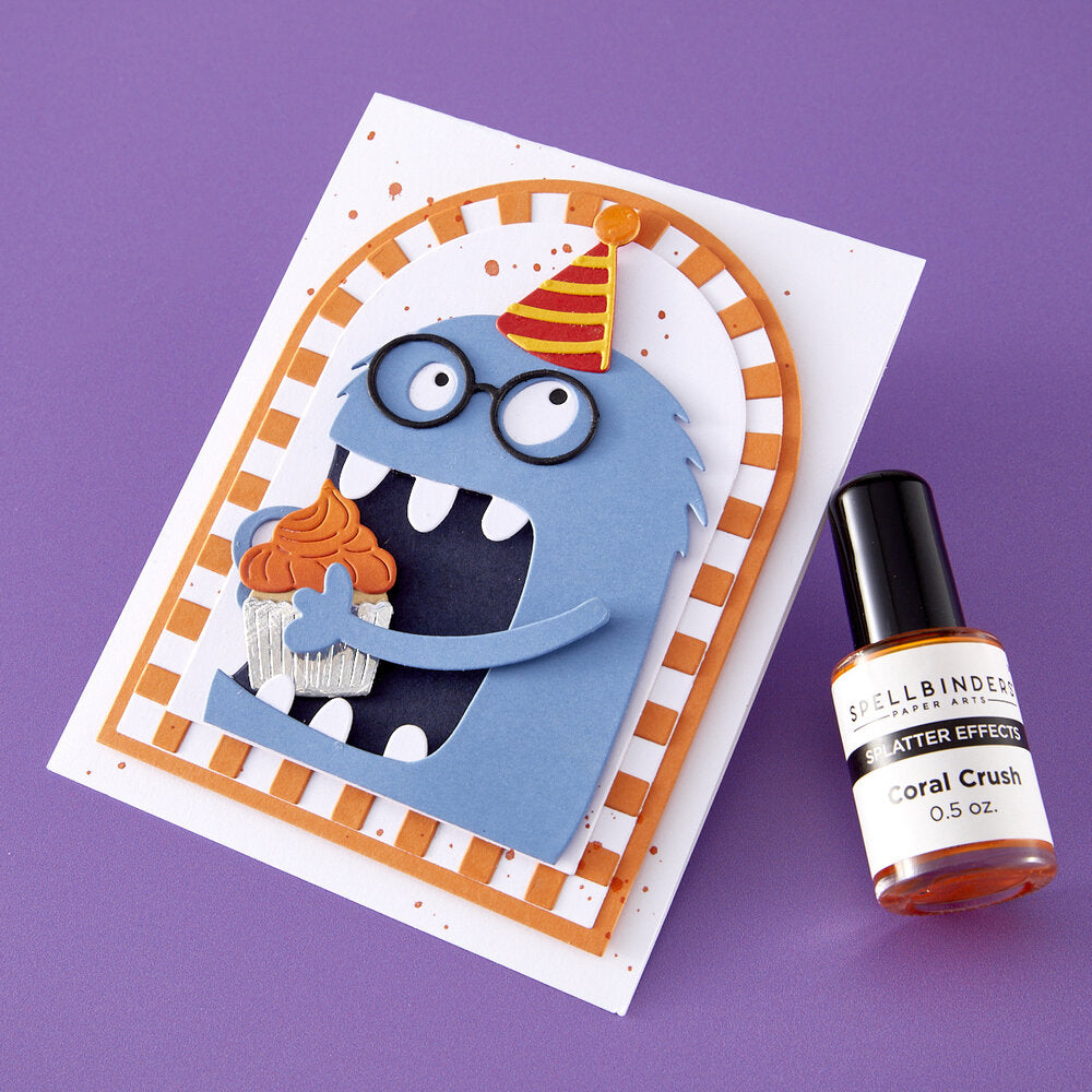 Spellbinders - Coral Crush Splatter Effects