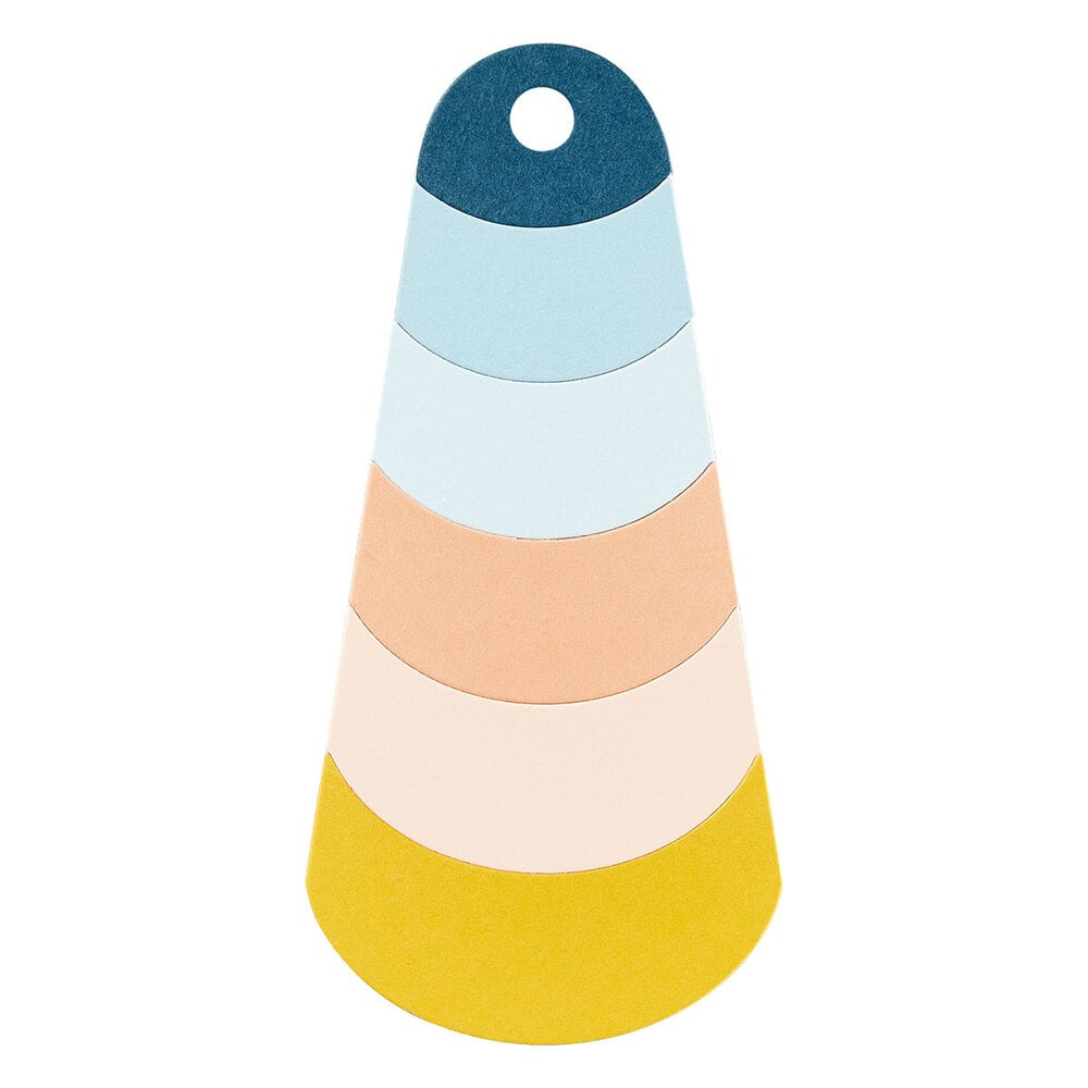 Spellbinders - Holiday DIY Color Deck Cutting Dies Color Swatch Petal Stack