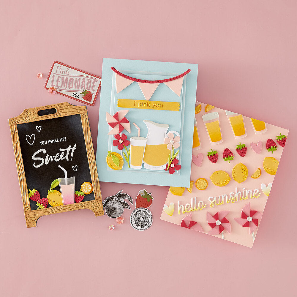 Spellbinders - Pink Lemonade Die Bundle