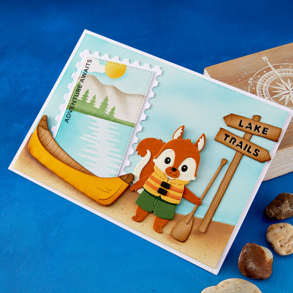 Spellbinders - Splash Days Etched Dies