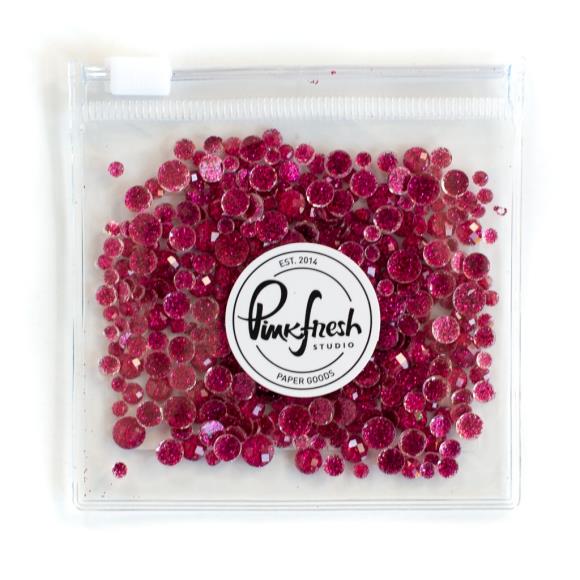 Pinkfresh Studio - Glitter Drops Magenta