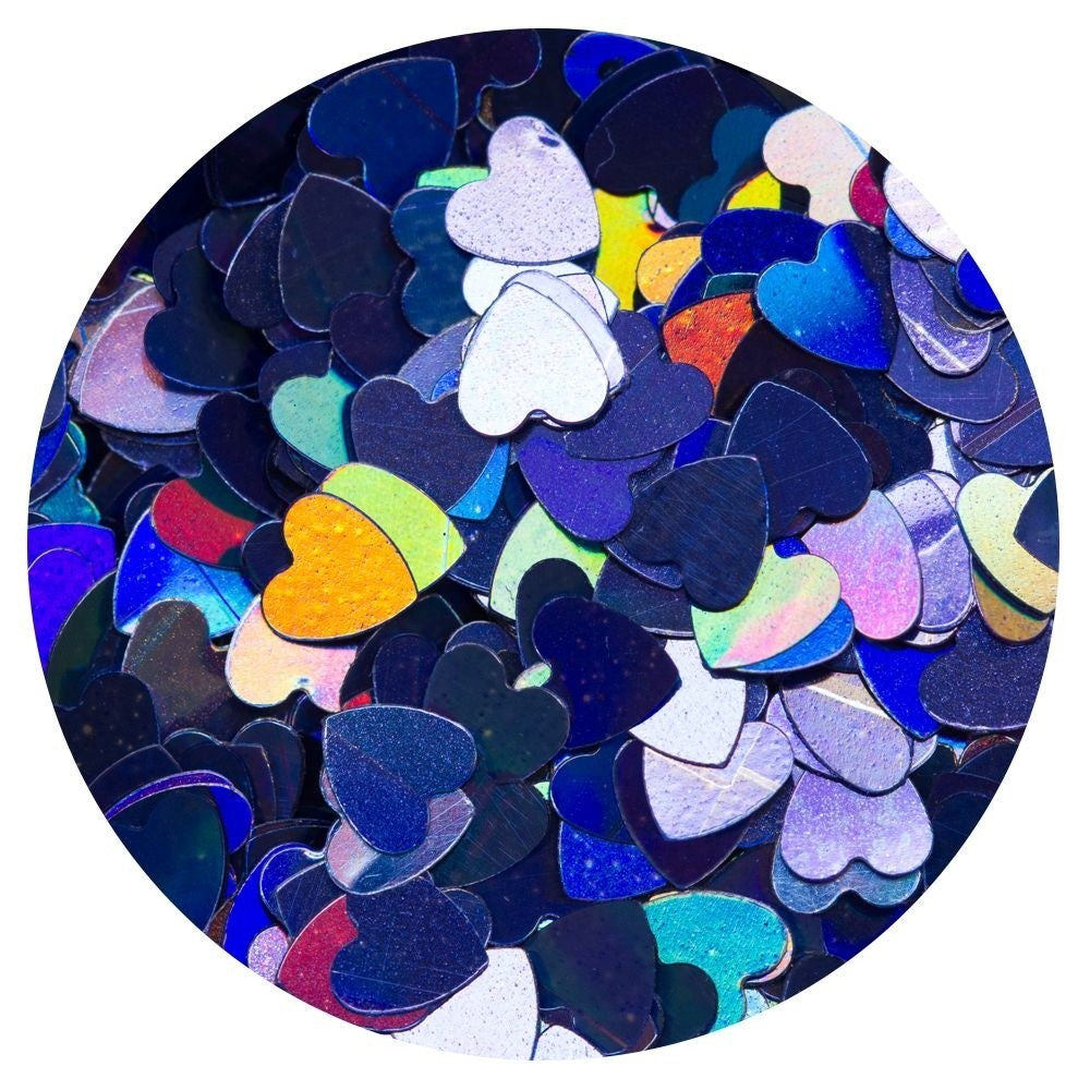 Tonic Studios - Nuvo confetti bluebell hearts