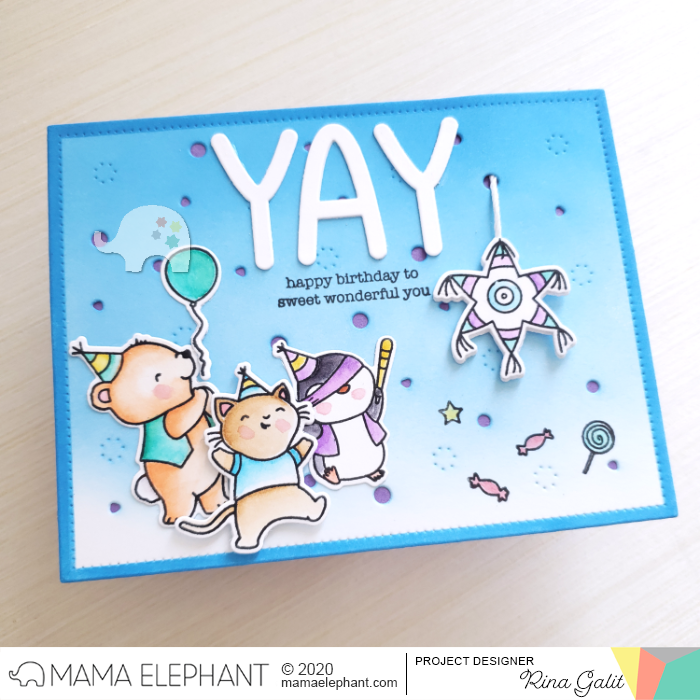Mama Elephant - Whimsy Alphas - Creative Cuts