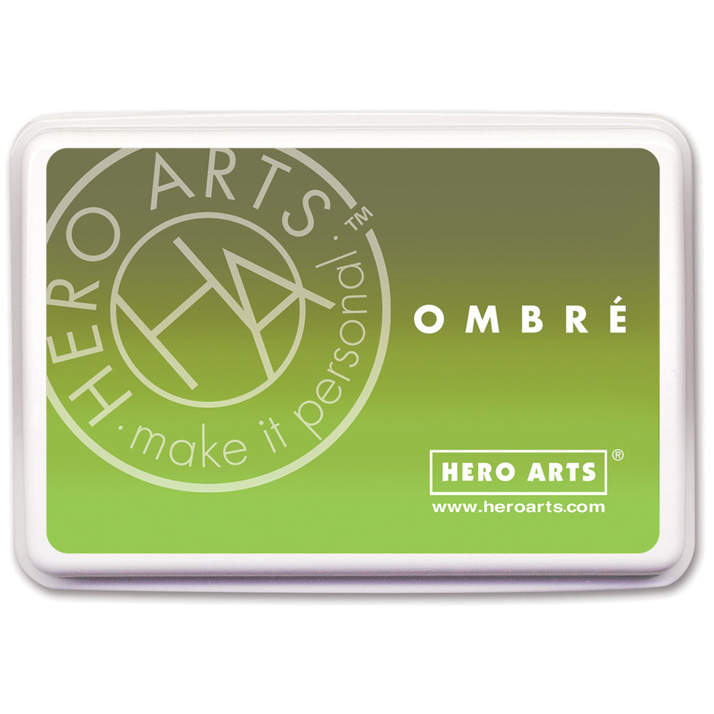 Hero Arts - Ombre Ink Pad - Lime To Forever Green