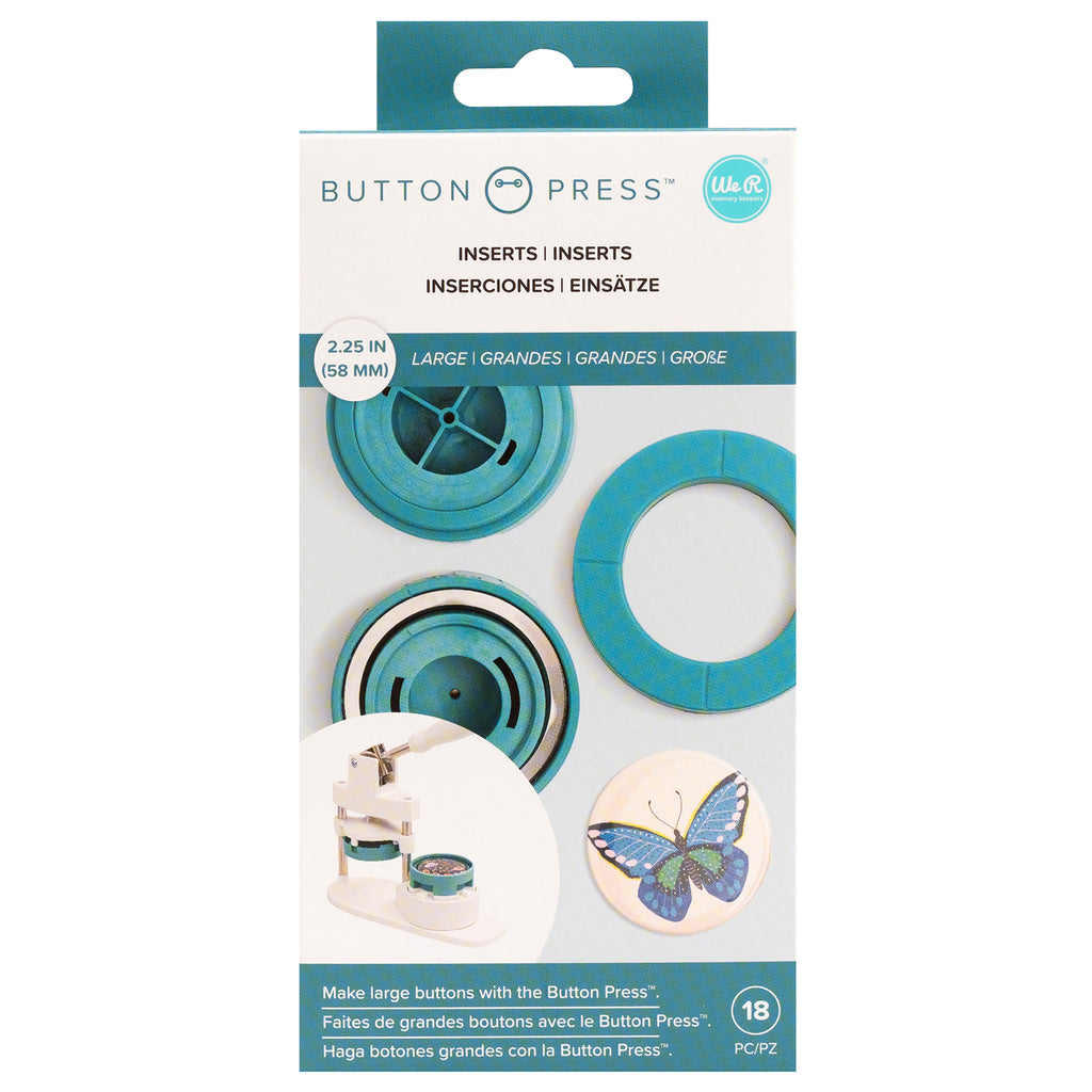 We R Makers - Button Press Insert Large (Ø58mm)