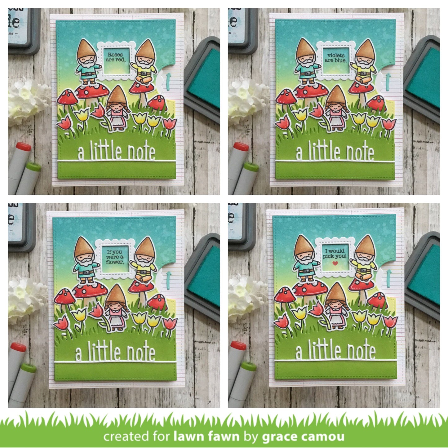 Lawn Fawn - Love Poems