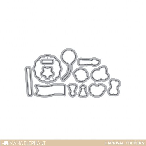Mama Elephant - Carnival Toppers - Creative Cuts