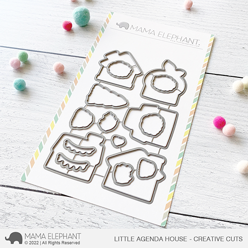 Mama Elephant - Little Agenda House - Creative Cuts