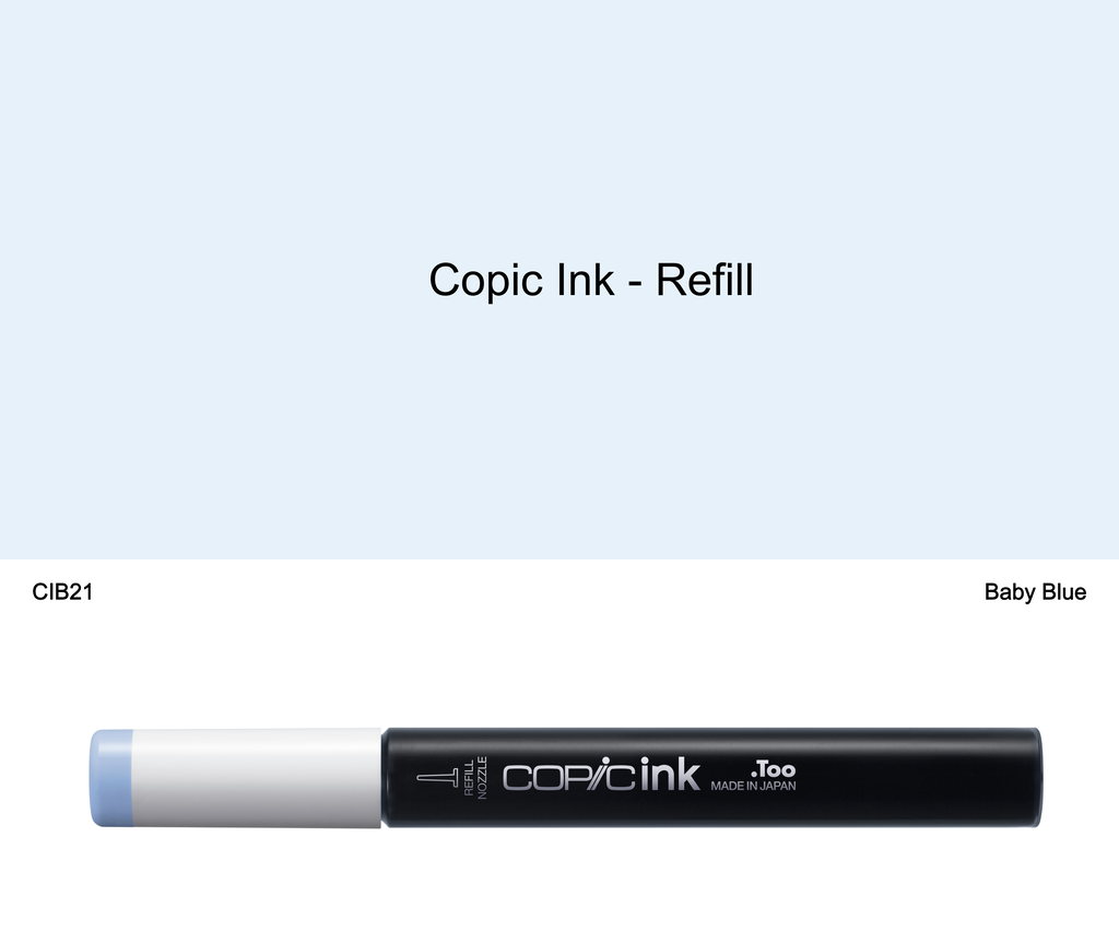 Copic Ink - B21 (Baby Blue)