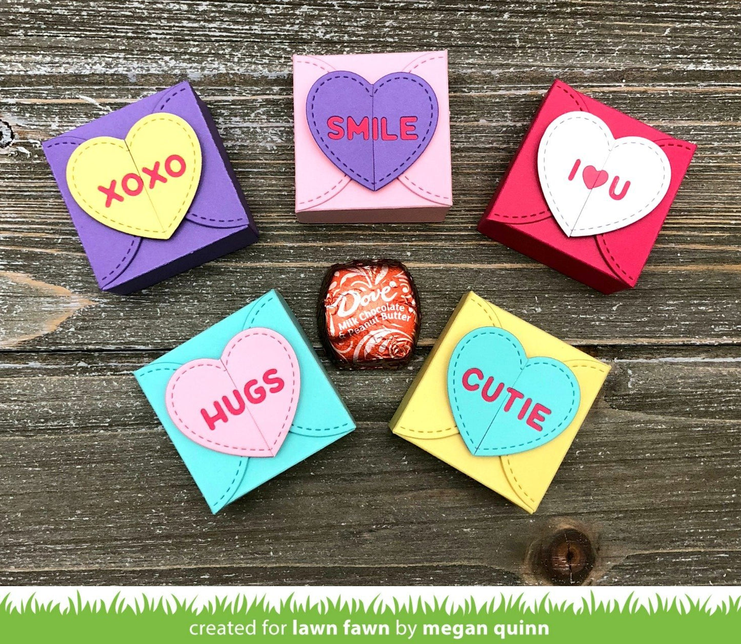 Lawn Fawn - Heart Treat Box