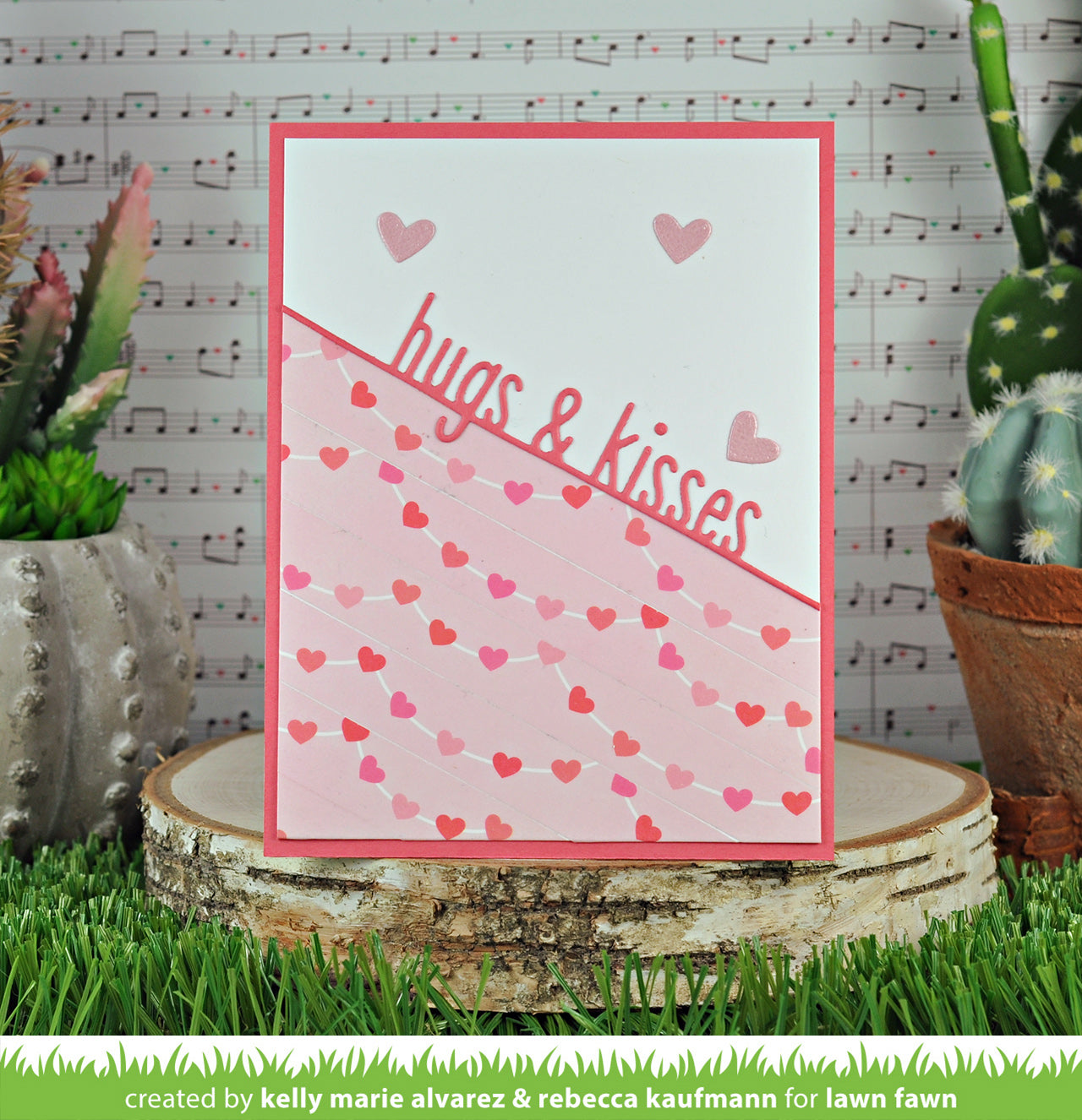 Lawn Fawn - String Of Hearts Washi Tape