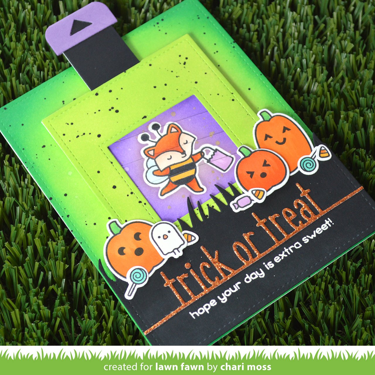 Lawn Fawn - Trick Or Treat Line Border