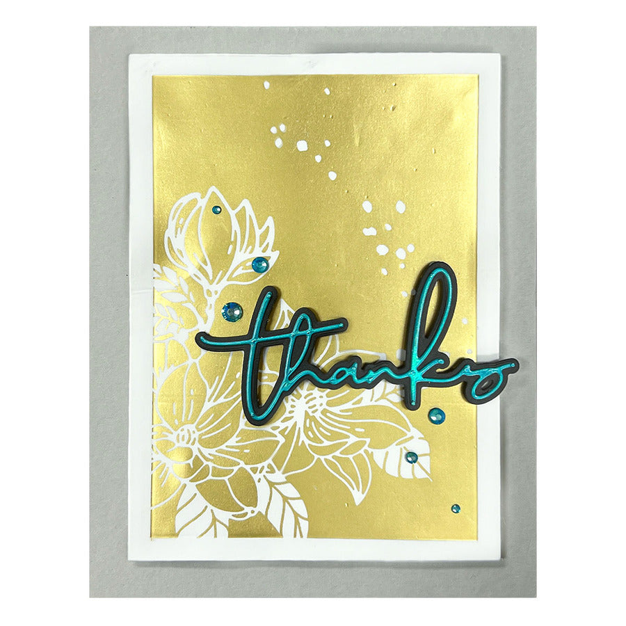Spellbinders - Essential Glimmer Solid Rectangle Glimmer Hot Foil Plate