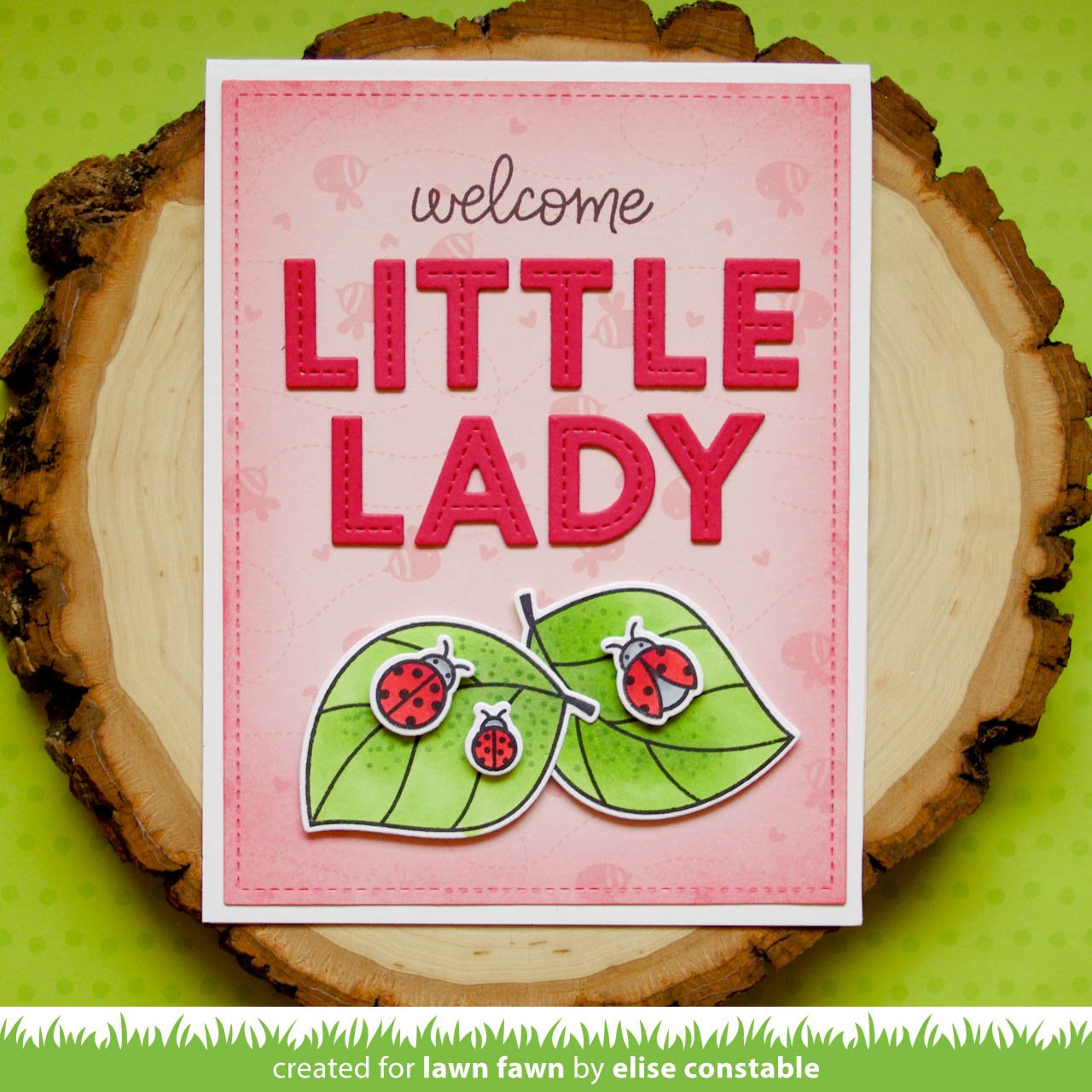 Lawn Fawn - Hey Lady