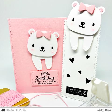 Mama Elephant - Bookmark It - Creative Cuts