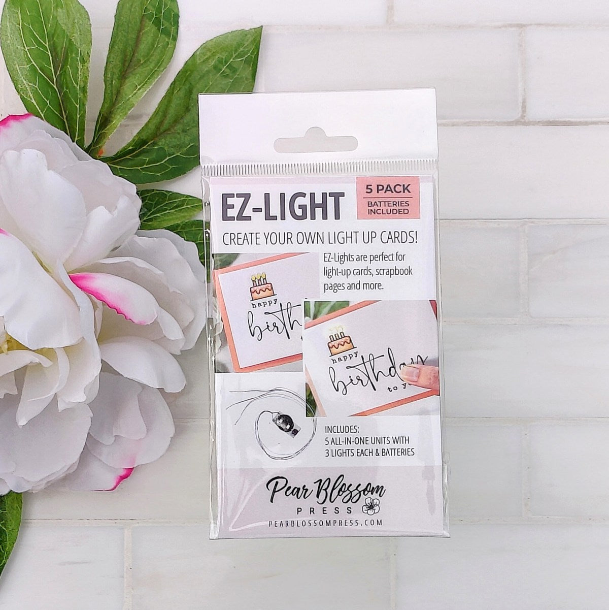 Pear Blossom Press - EZ-Light 3 lights (5pcs)