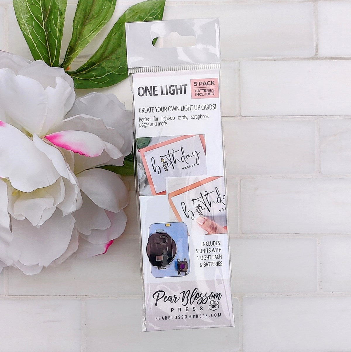 Pear Blossom Press - EZ-Light 1 light (5pcs)