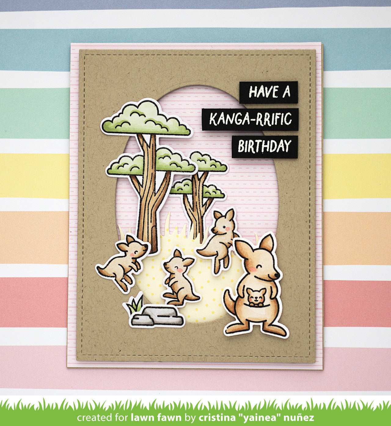 Lawn Fawn - Kanga-Rrific Add-On