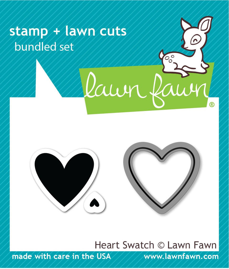 Lawn Fawn - Heart Swatch