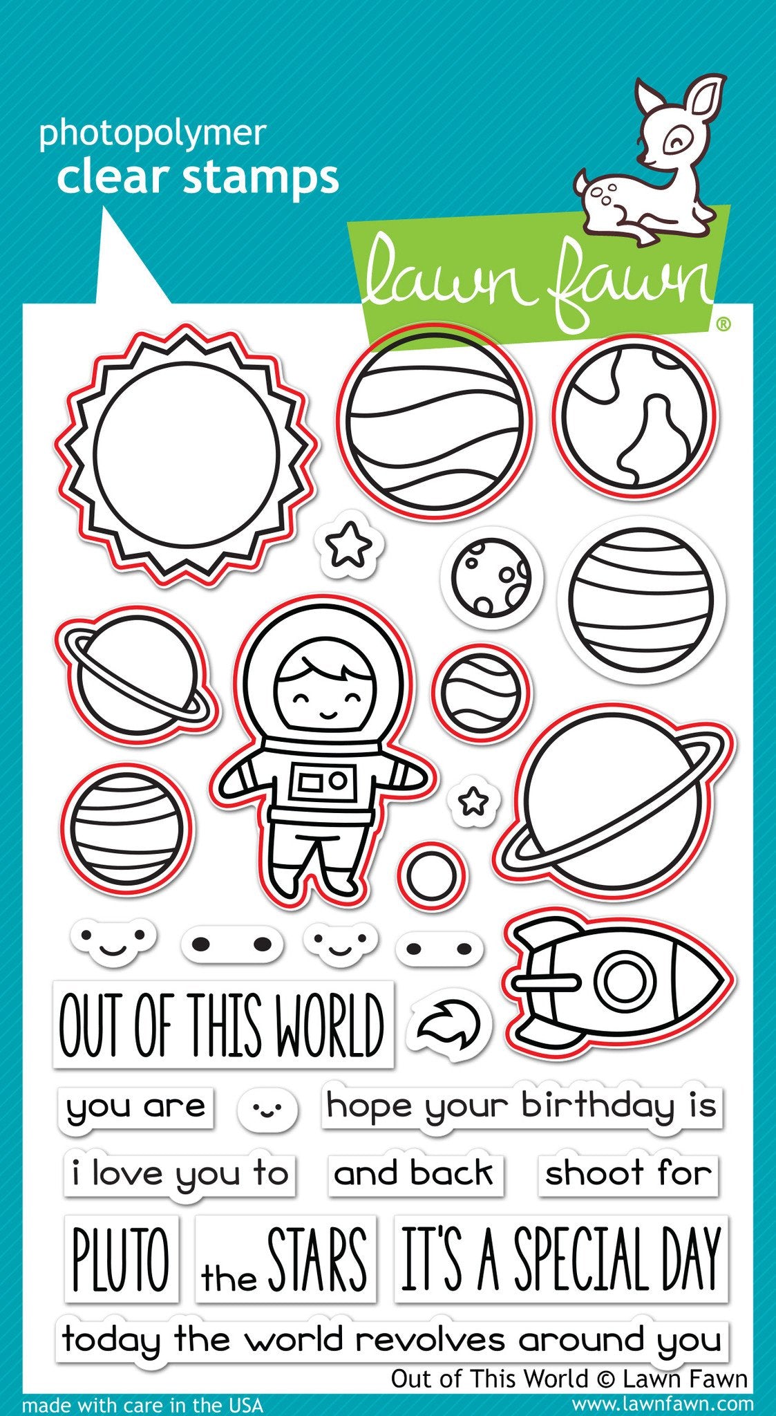 Lawn Fawn - Out Of This World - Lawn Cuts