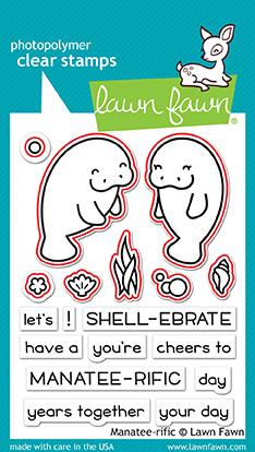 Lawn Fawn - Manatee-Rific Lawn-Cuts