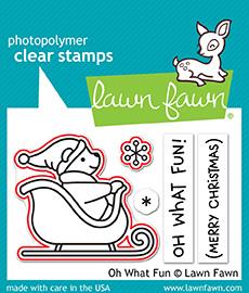 Lawn Fawn - Oh What Fun Lawn-Cuts