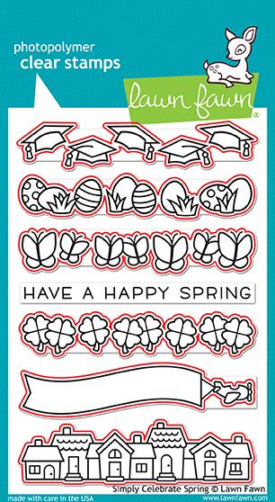 Lawn Fawn - Simply Celebrate Spring Lawn-Cuts