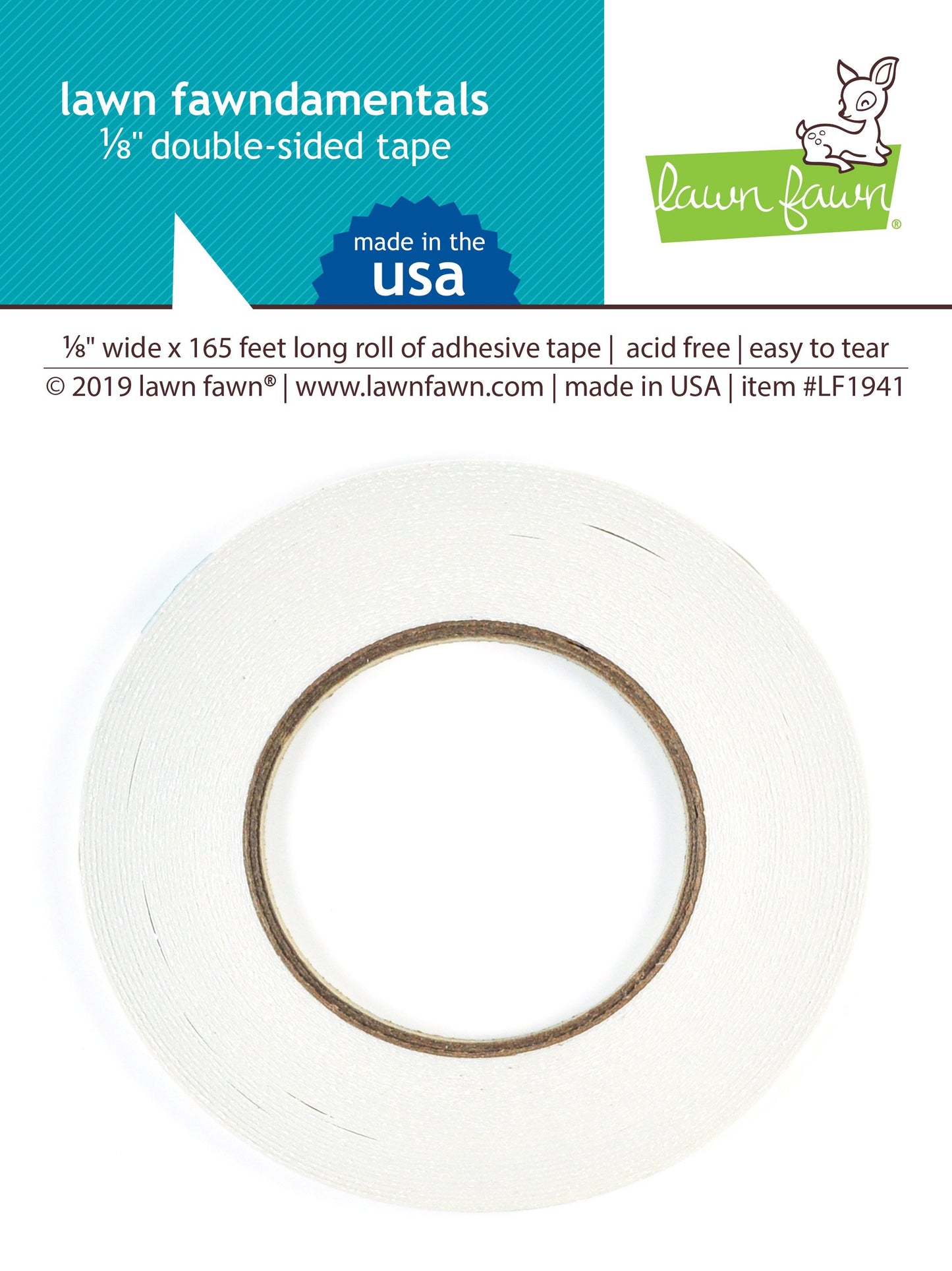 Lawn Fawn - 1/8" Double-Sided Tape