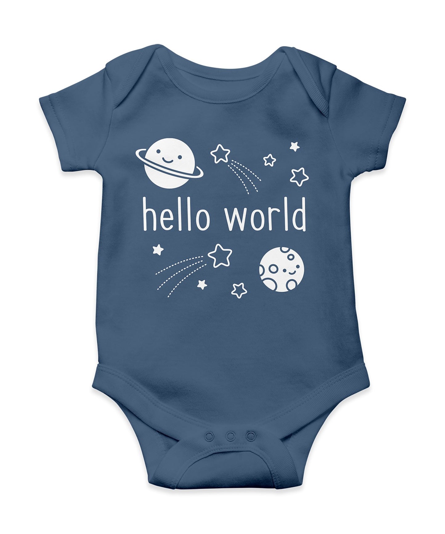 Lawn Fawn - Hello World Onesie (12 - 18 Months)