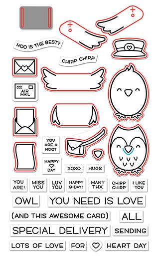 Lawn Fawn - Special Delivery Lawn Cuts