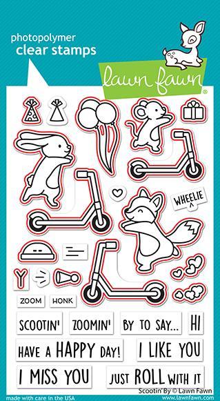Lawn Fawn - Scootin' By - Lawn Cuts
