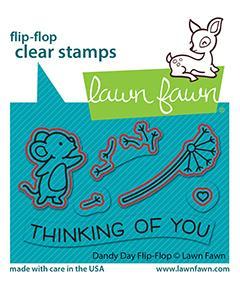 Lawn Fawn - Dandy Day Flip-Flop - Lawn Cuts