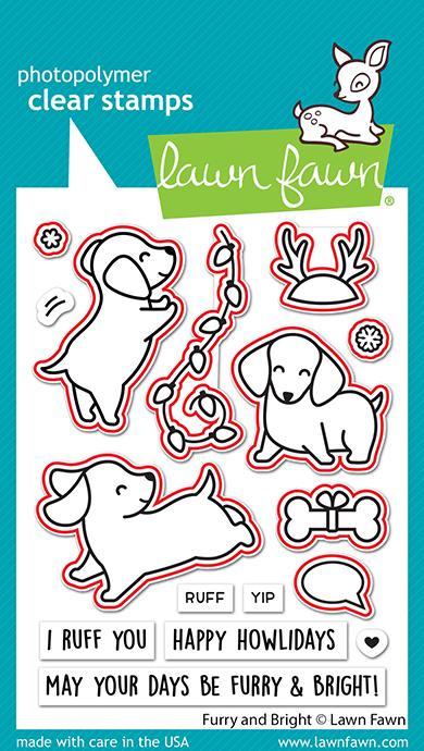 Lawn Fawn - Furry And Bright Lawn Cuts